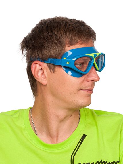 Очки для плавания Salvimar Fluyd Freedom голубой/желтый