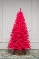 Искусственная розовая елка «Дерзкая Фуксия» (пвх) 180 см / 1,8 м