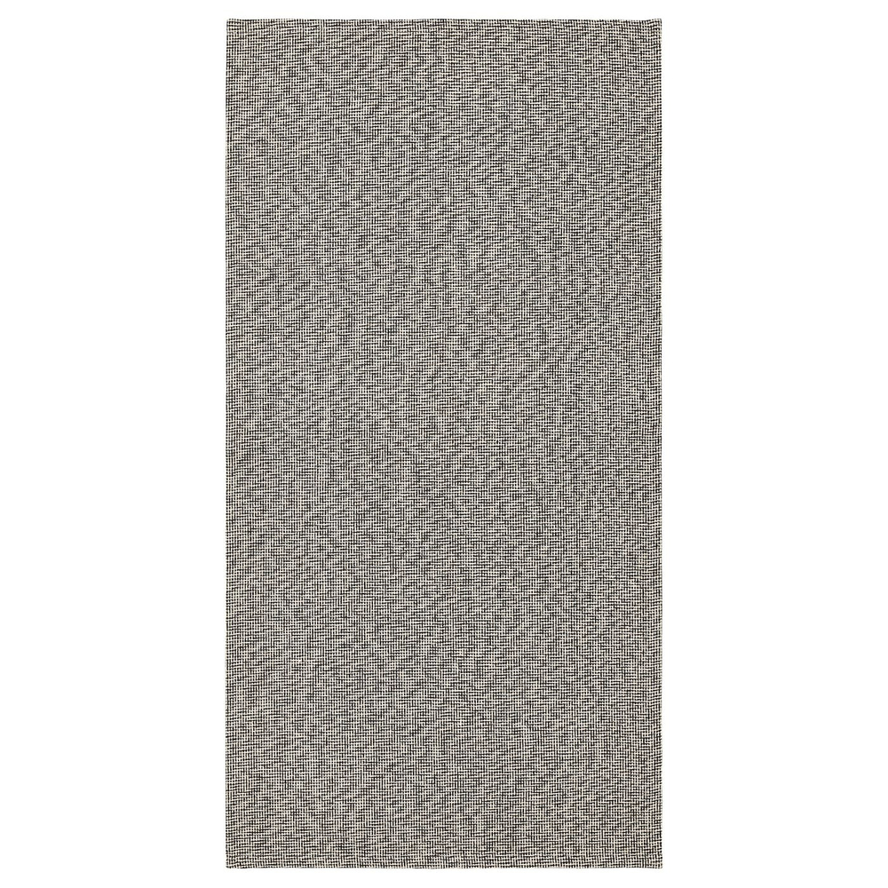 Безворсовый ковер IKEA TIPHEDE (ТИФЕД), Хлопок, Бежевый, 80x150 см