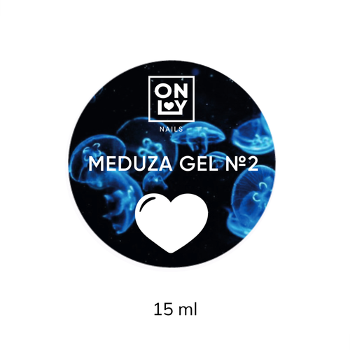 Gel MEDUZA, молочный, 15 гр