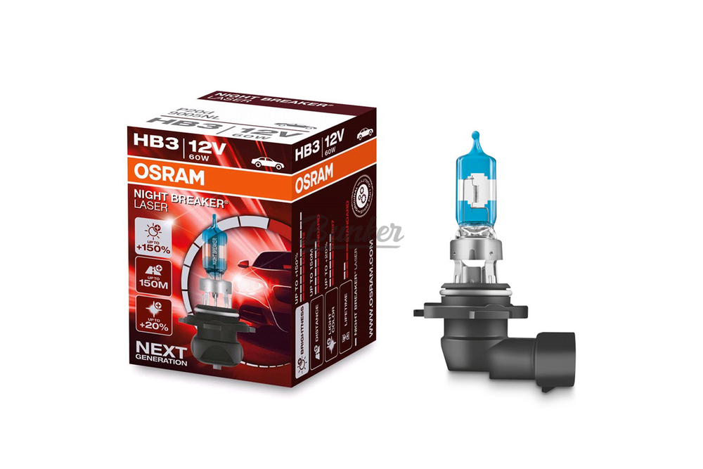 Галогеновая  лампа Osram Night Breaker Laser HB3,12V