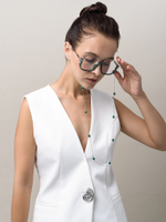 Цепочка на очки "Graini" с малахитом