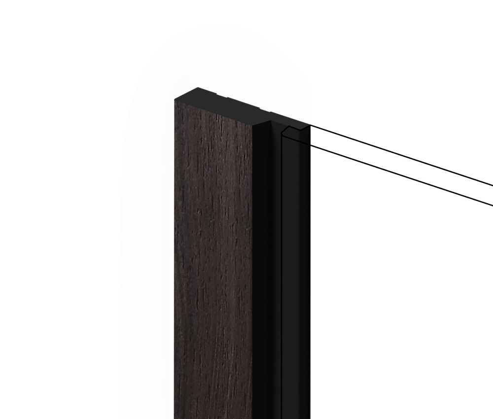 Финишный молдинг декорированный HiWood, 270x4,2 см