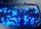 Светодиодная нить с контроллером 20 м., 220V, 200 синих LED ламп, черный ПВХ провод, Rich LED (RL-T20C2-B/B)