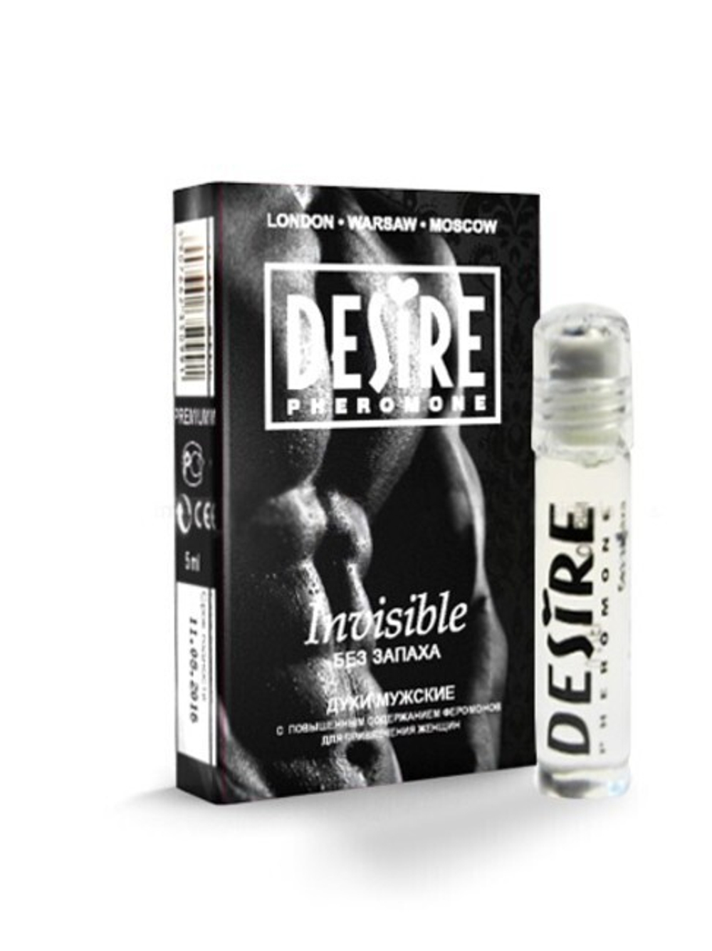 Духи для привлечения женщин Invisible (без запаха) , 5 мл (Цвет: прозрачный)