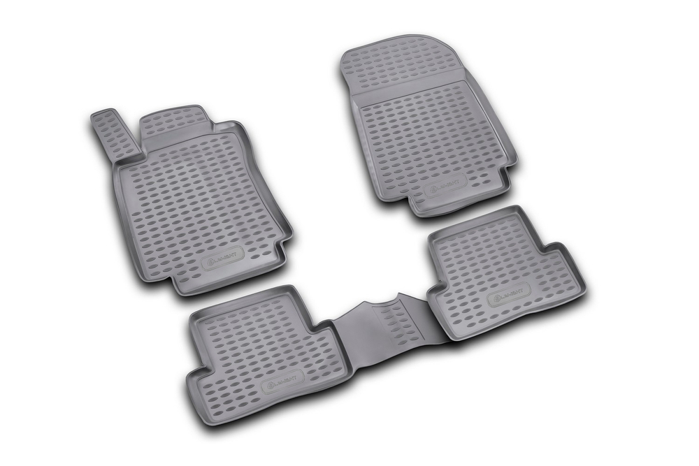 Коврики в салон для RENAULT Clio III 2005-, 4 шт. (полиуретан) NLC.41.12.210