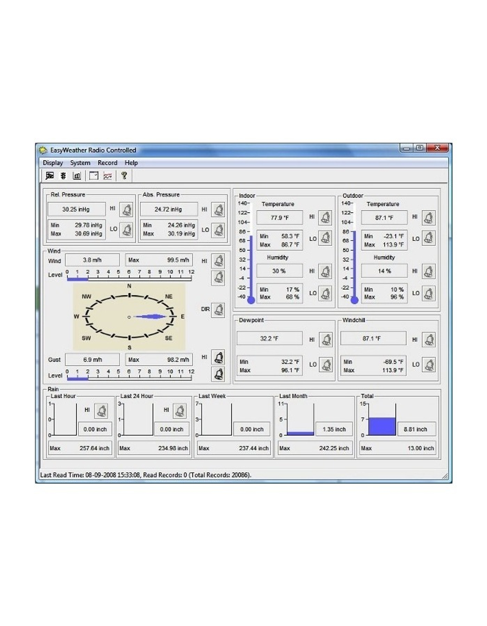 Профессиональная метеостанция METEOSCAN PRO 929