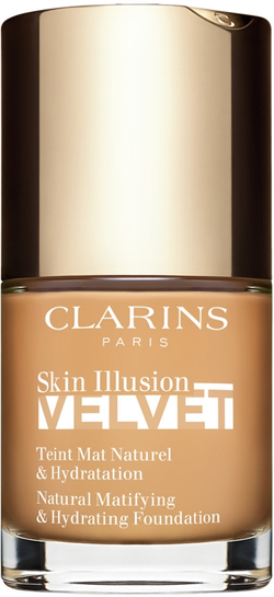 Clarins Skin Illusion Velvet - Тональная основа с матовым финишем и питательным действием оттенок 112.3N, 30 ml