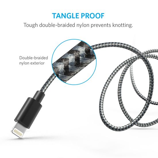 Обзор Anker Nylon-Braided Lightning to USB Cable