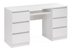 Письменный стол Мадера СМП2.6 135х50х77 лдсп белый