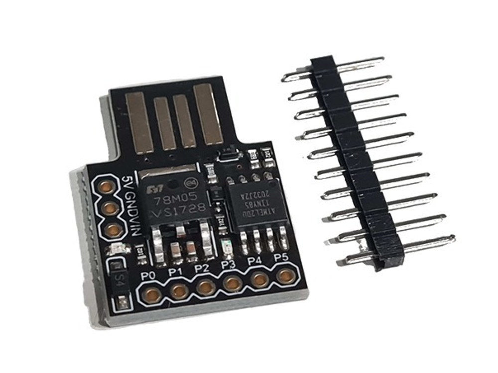 Контроллер Digispark ATTiny85 (Черный)