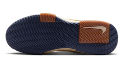 Мужские кроссовки теннисные Nike Zoom GP Challenge 1 Clay Premium - Бежевый, небесный, Золотой