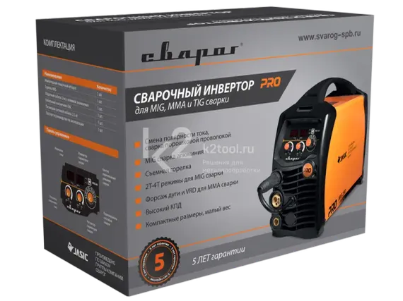 Инвертор сварочный Сварог PRO MIG 200 SYNERGY (N229)