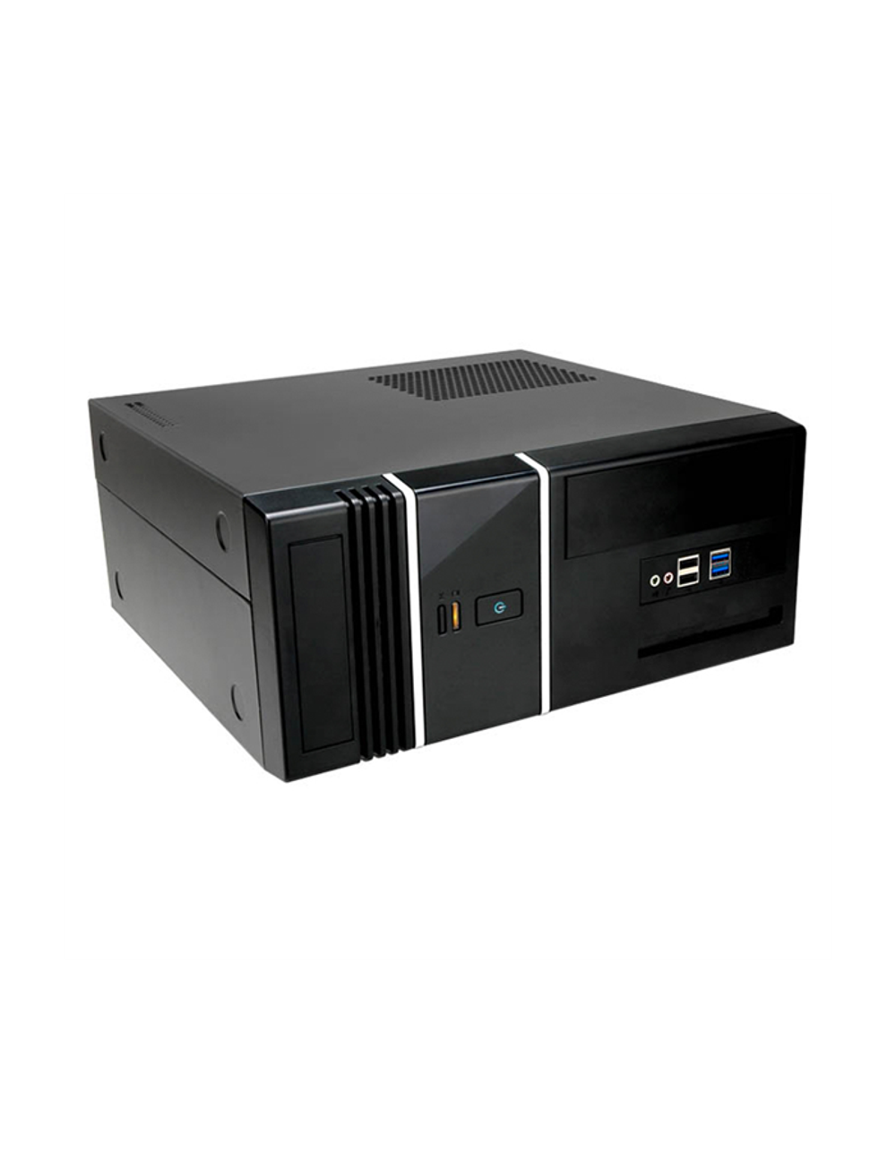 Корпус Slim Case InWin BK623  Black 400W 2*USB2.0+2*USB3.0 Audio mATX