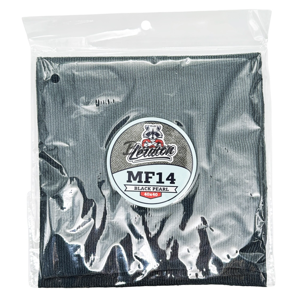 Универсальная микрофибра без краев LERATON BLACK PEARL MF14 40x40