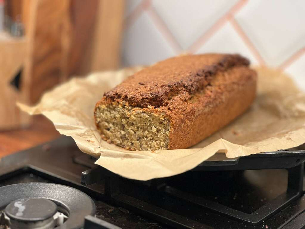 Творожный хлеб без муки