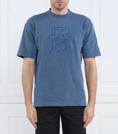 Футболка Tommy Hilfinger Tommy Hilfiger - голубой(MW0MW31074)