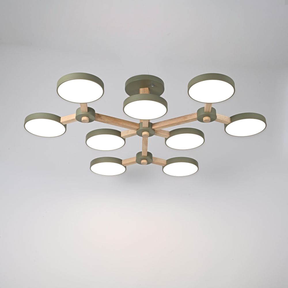 Потолочная Люстра Turna Хаки By Imperiumloft