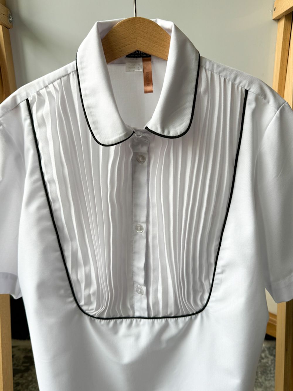 Белая блуза с вискозой Prairie, 164