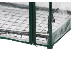 Чехол для теплиц GREEN APPLE GA-House-5-PVC cover на молнии 1930х690х490 мм | GREEN APPLE
