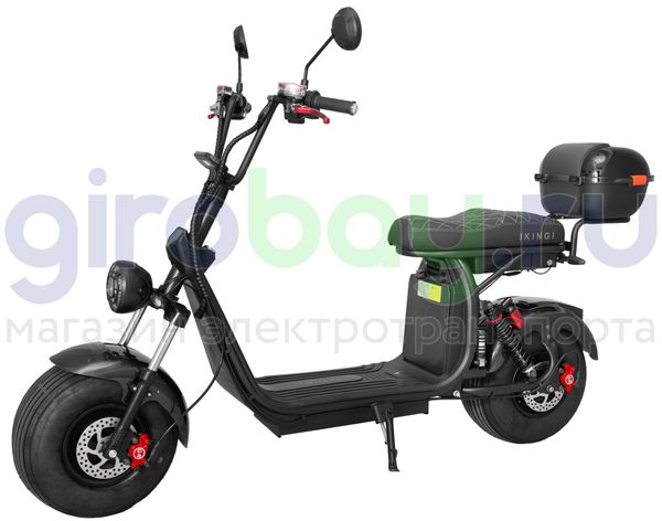 Электроскутер IKINGI X7 PRO 3000W - Карбон, летние покрышки фото №1