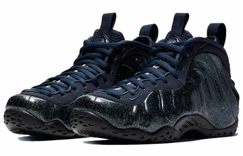 Кроссовки Nike Foamposite One Air Glittery (Женская размерная сетка)