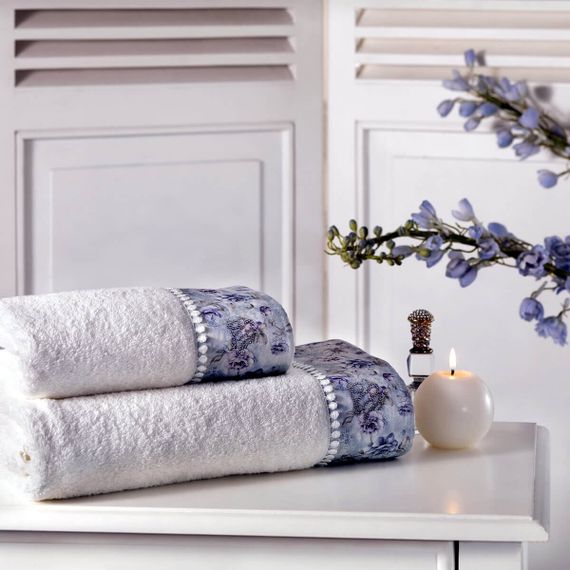 Набор полотенец  GINEVRA 2 предмета  TIVOLYO HOME Турция