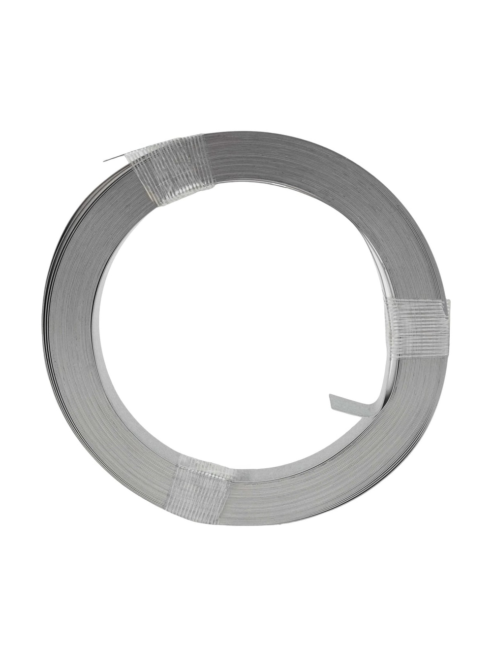 Рулонная упаковочная оцинкованная лента 20х0.5мм 20м Gigant 123932