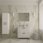 Тумба напольная IDDIS Brick, белая, 80 см, BRI80WFi95