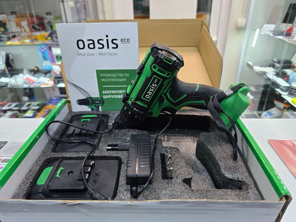 Шуруповерт oasis ASB-18S Eco