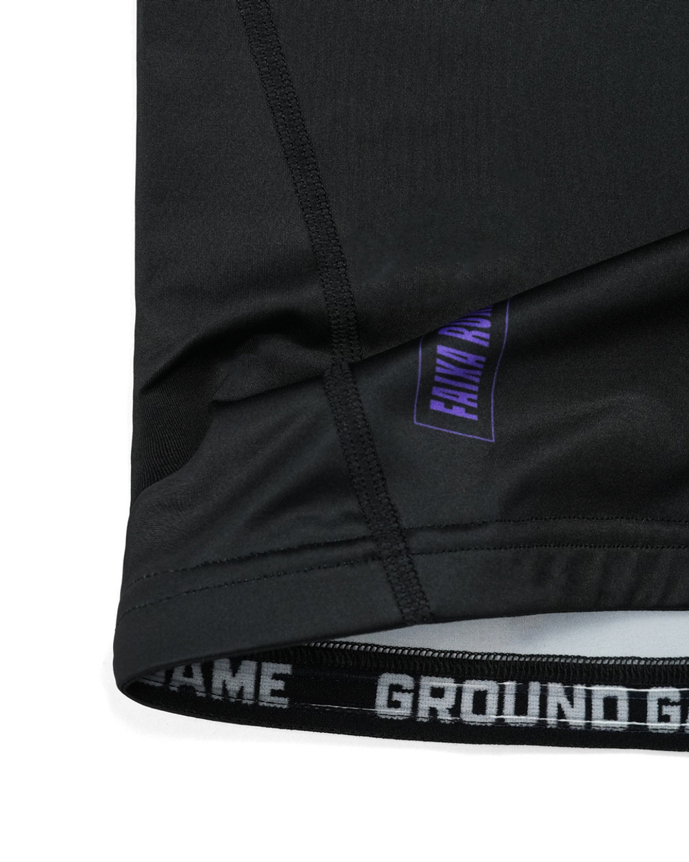 Рашгард Ground Game RANKINGOWY 2.0 IBJJF пурпурный