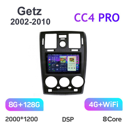Teyes CC4 Pro 9" для Hyundai Getz 2002-2010