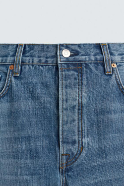 ZARA ДЖИНСЫ FLARE FIT, ГОЛУБОЙ