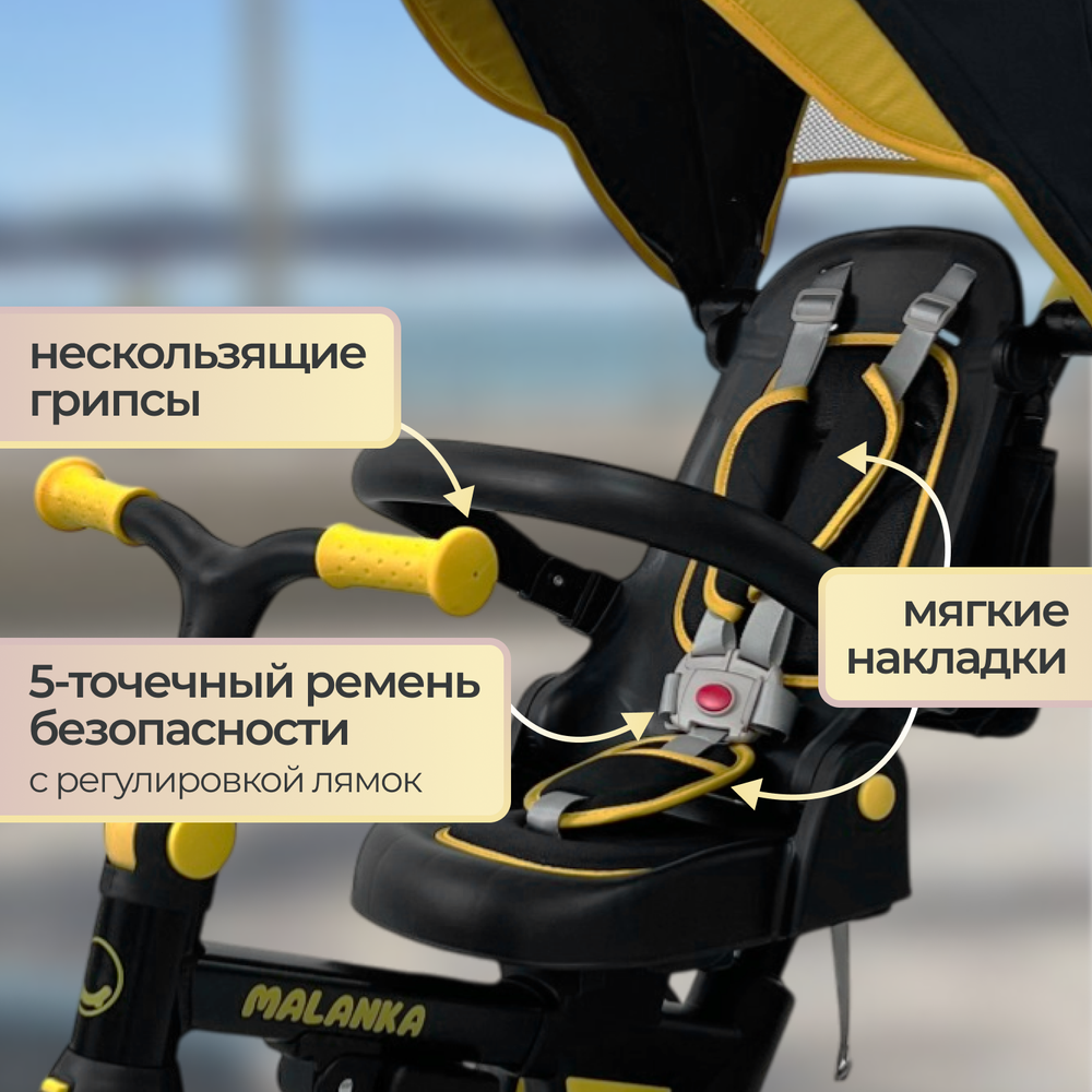 Велосипед-трансформер 9в1 BubaGO Malanka