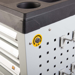 WDK-713 Тележка инструментальная открытая, 3 ящика