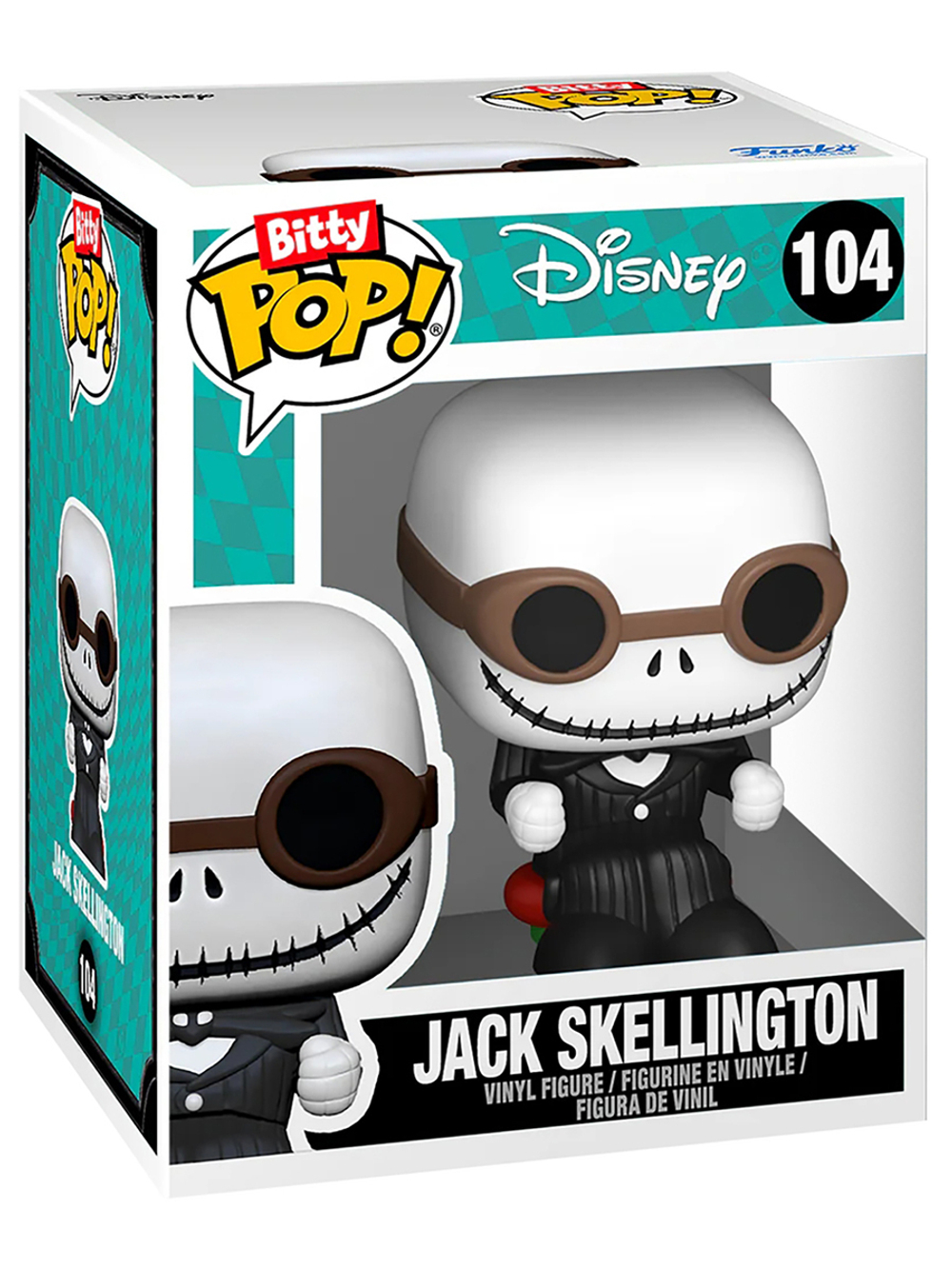 Фигурка Funko Bitty POP! Rides TNBC Jack Skellington w/Snowmobile 83624