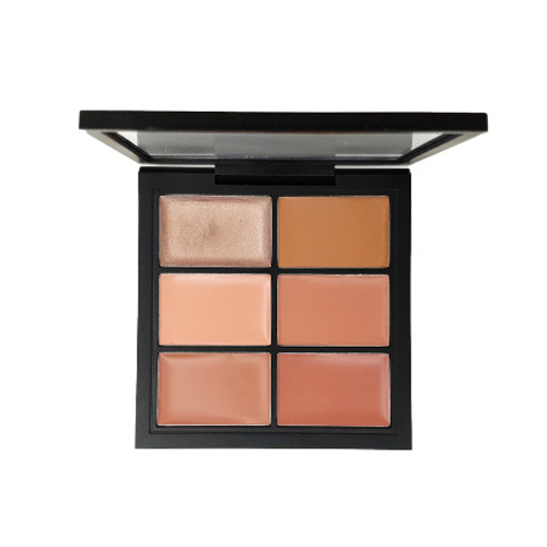 Палетка помад для губ 6 оттенков Makeover Paris Pro Lip Palette Necessary Nude