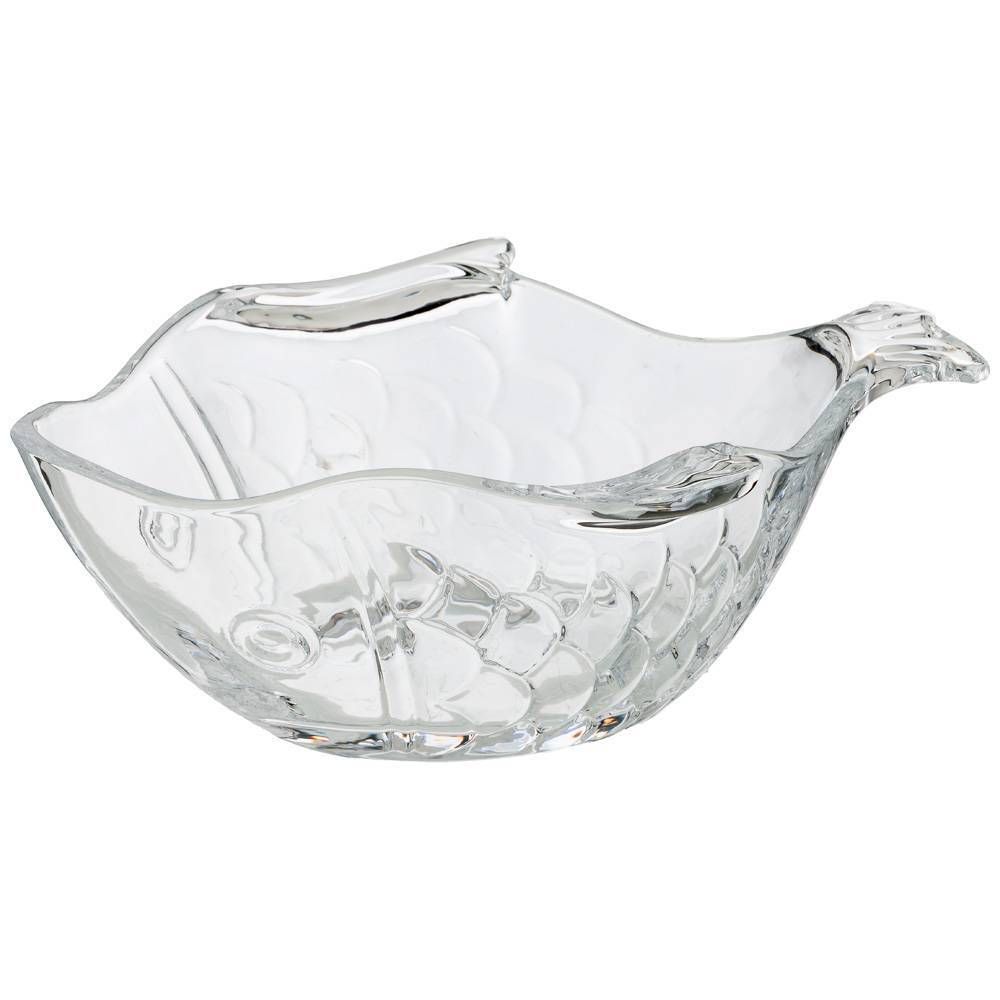 БЛЮДО "РЫБА" 320 МЛ. 19*14 СМ. ВЫСОТА=6.5 СМ. КОЛЛЕКЦИЯ "MUZA" (КОР=12ШТ.)