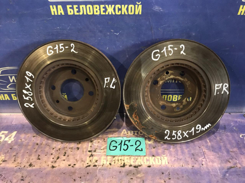 Диск тормозной передний NISSAN ALMERA 2012