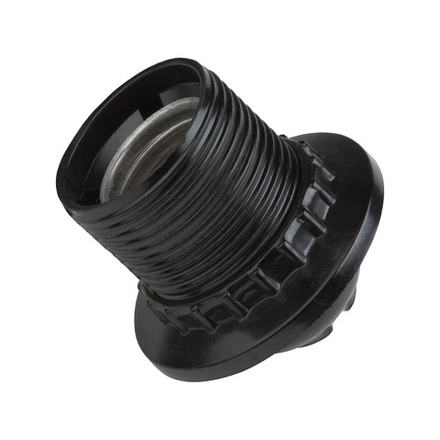 ULH-03-E27R-Bakelite Патрон подвесной с кольцом. Карболитовый. Цоколь Е27