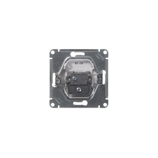 Розетка телевизионная оконечная TV 1-м СП Glossa 1дБ механизм бел. SE GSL000191