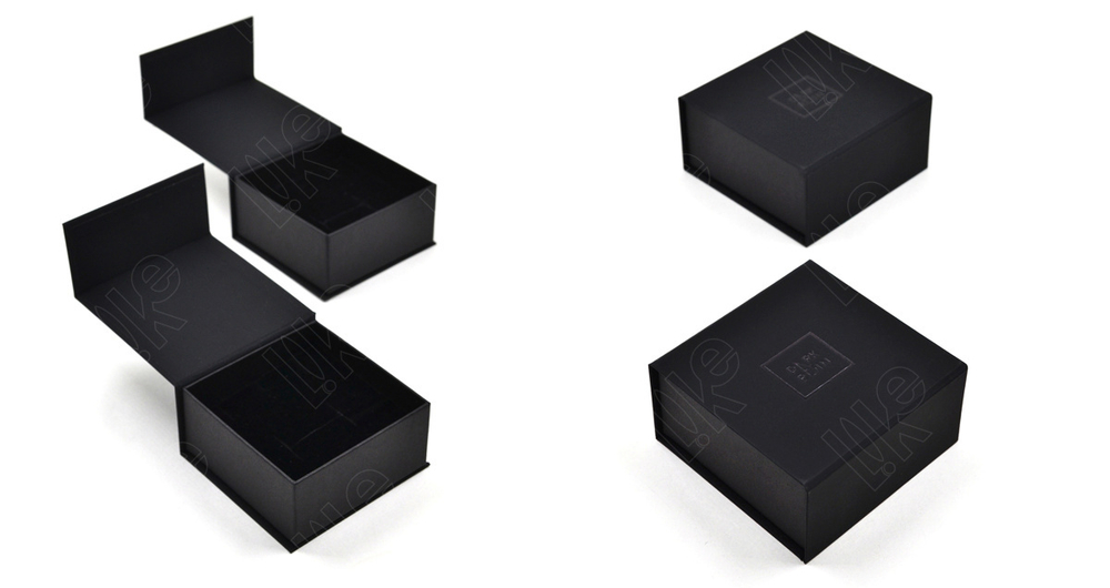 Футляр с магнитной крышкой для колец и серёг