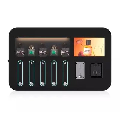 Вендинговый автомат с экраном для продажи парфюма