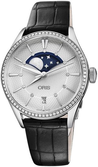 Женские швейцарские часы Oris 01 763 7723 4951-07 5 18 64FC