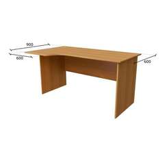 Стол криволинейный СФ258 1504х900х760, вишня