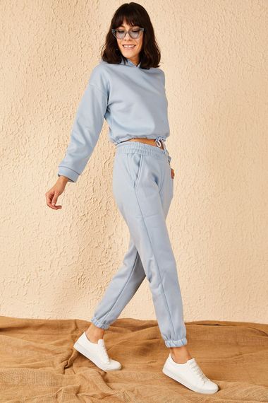 Qadın üçün mavi idman dəsti 10301016