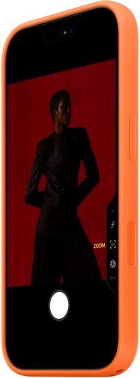 Чехол Apple для iPhone 17 Pro Silicone MagSafe, оранжевый