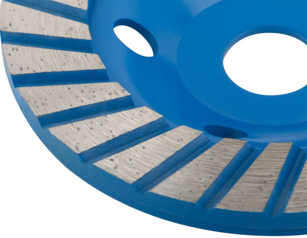 39520М Диск алмазный шлифовальный "чашка", посадочный диаметр 22,2 мм // "Турбо" широкие сегменты // 125 мм MOS