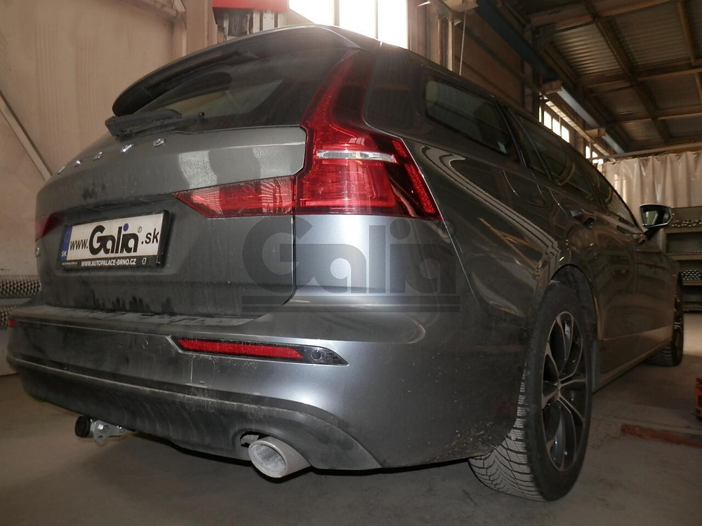 Фаркоп оцинкованный Galia V089C для VOLVO V60, S60 2018-(паспорт и сертификат в комплекте)(без электрики)