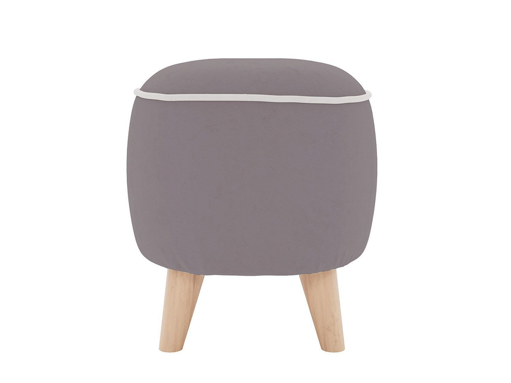 Пуф Лона / велюр киото тоуп/велюр киото крем